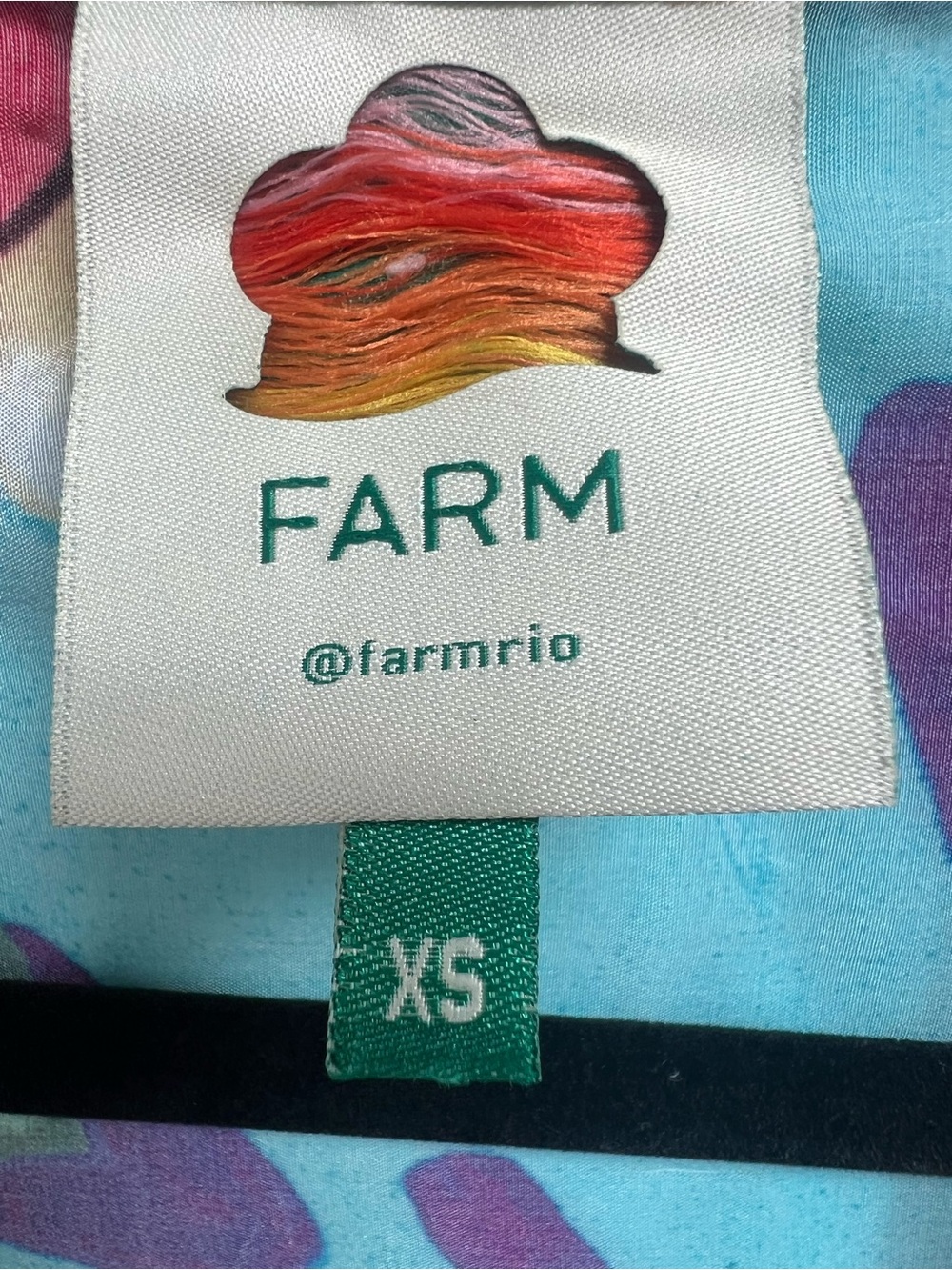 FARM Rio Multicolor Abstract Long Kimono Jacket - Picture 4 of 7